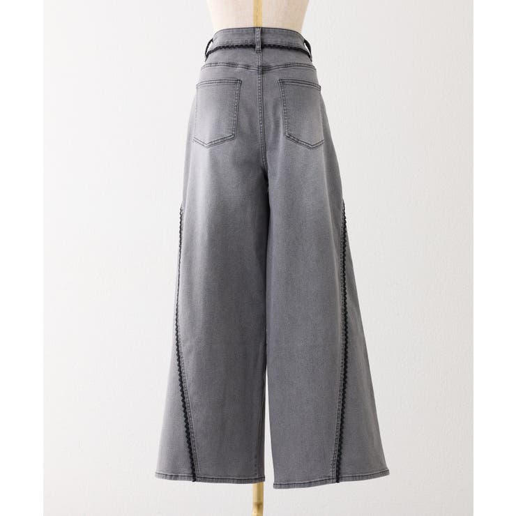 【one after another】レースワイドデニム | NICE CLAUP / OLIVE des OLIVE　OUTLET | 詳細画像22 