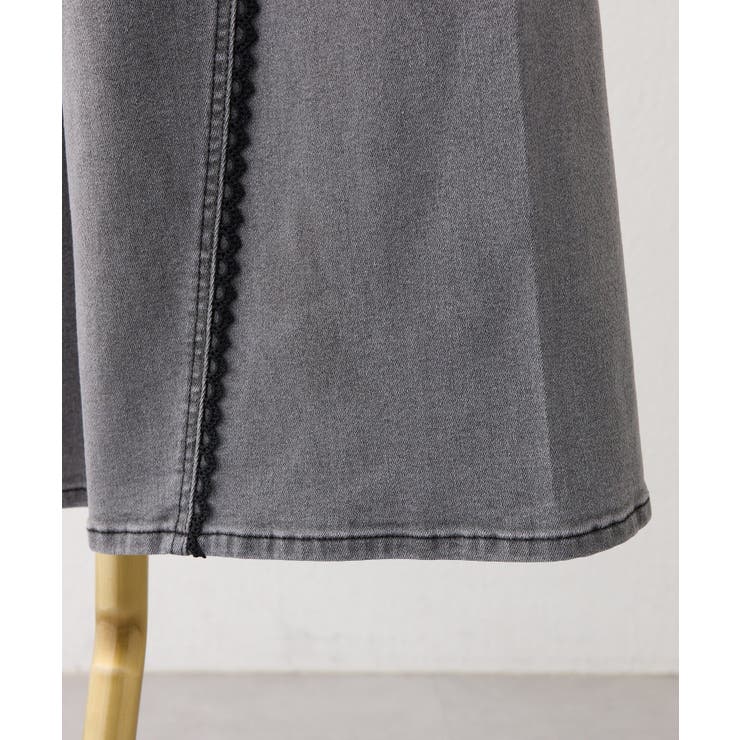 【one after another】レースワイドデニム | NICE CLAUP / OLIVE des OLIVE　OUTLET | 詳細画像27 