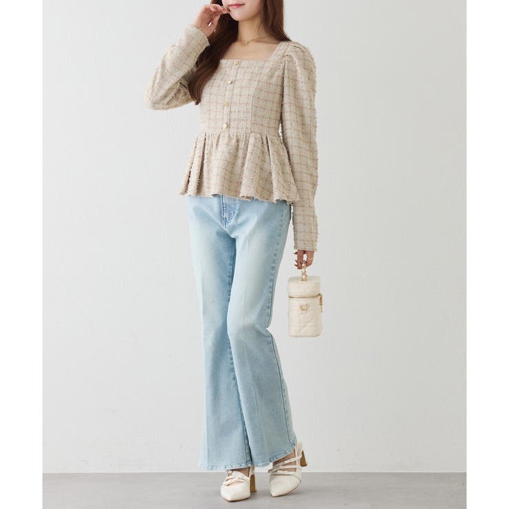 【one after another】ペプラムトップス | NICE CLAUP / OLIVE des OLIVE　OUTLET | 詳細画像13 