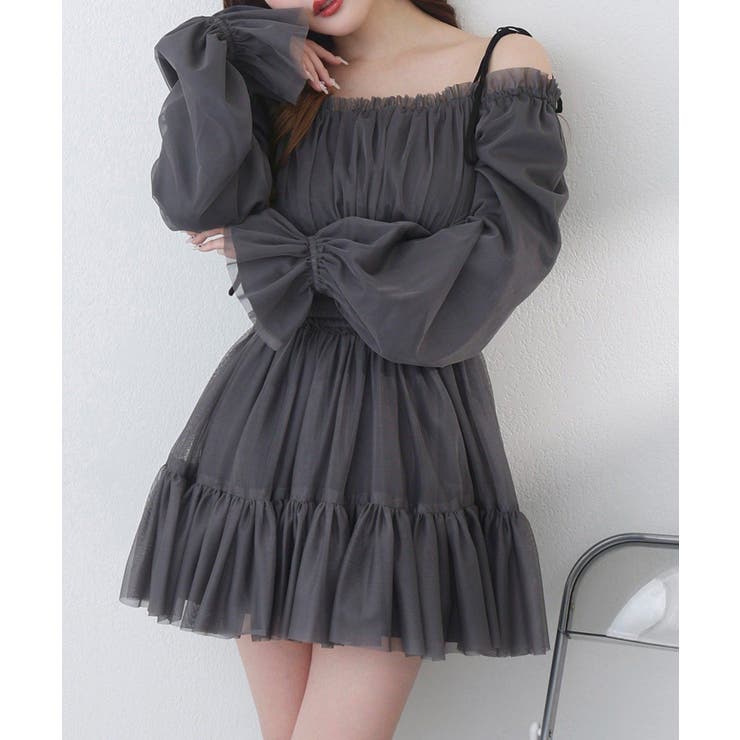 チャコール | 【one after another】愛されメロチュニック | NICE CLAUP / OLIVE des OLIVE　OUTLET
