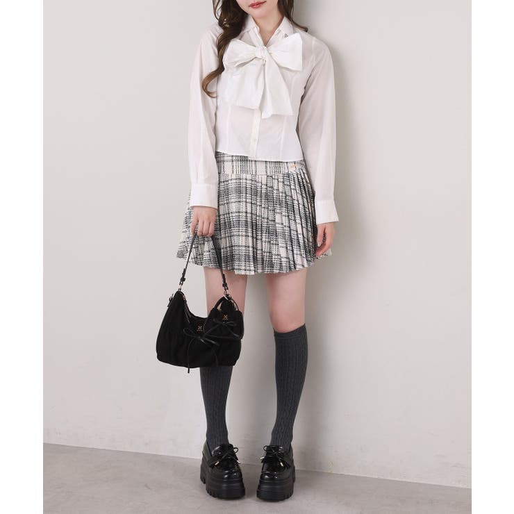 【one after another】【リボン取り外し可能】フロントギャザーボウ… | NICE CLAUP / OLIVE des OLIVE　OUTLET | 詳細画像24 