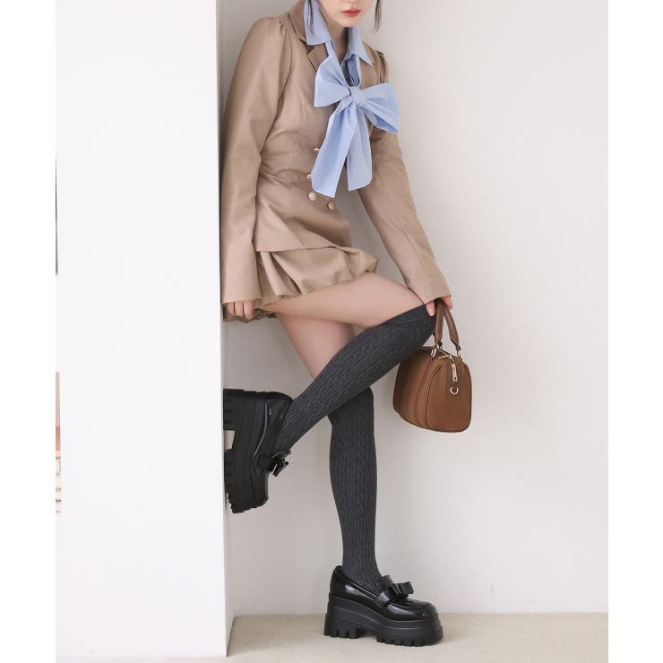 【one after another】【リボン取り外し可能】フロントギャザーボウ… | NICE CLAUP / OLIVE des OLIVE　OUTLET | 詳細画像49 
