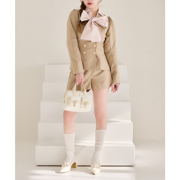 【one after another】【リボン取り外し可能】フロントギャザーボウ… | NICE CLAUP / OLIVE des OLIVE　OUTLET | 詳細画像71 