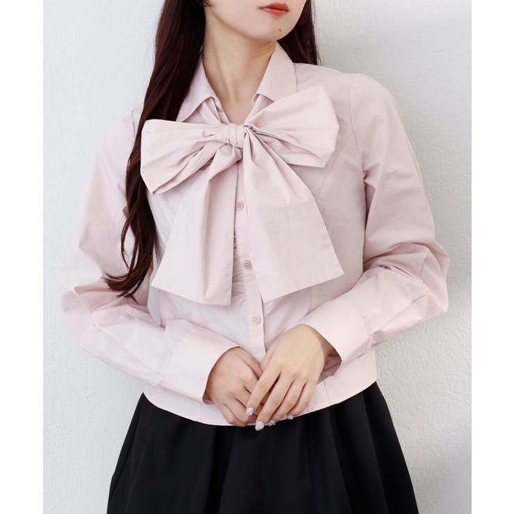 【one after another】【リボン取り外し可能】フロントギャザーボウ… | NICE CLAUP / OLIVE des OLIVE　OUTLET | 詳細画像76 