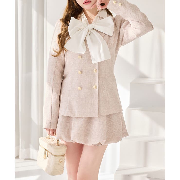 【one after another】【リボン取り外し可能】フロントギャザーボウ… | NICE CLAUP / OLIVE des OLIVE　OUTLET | 詳細画像25 