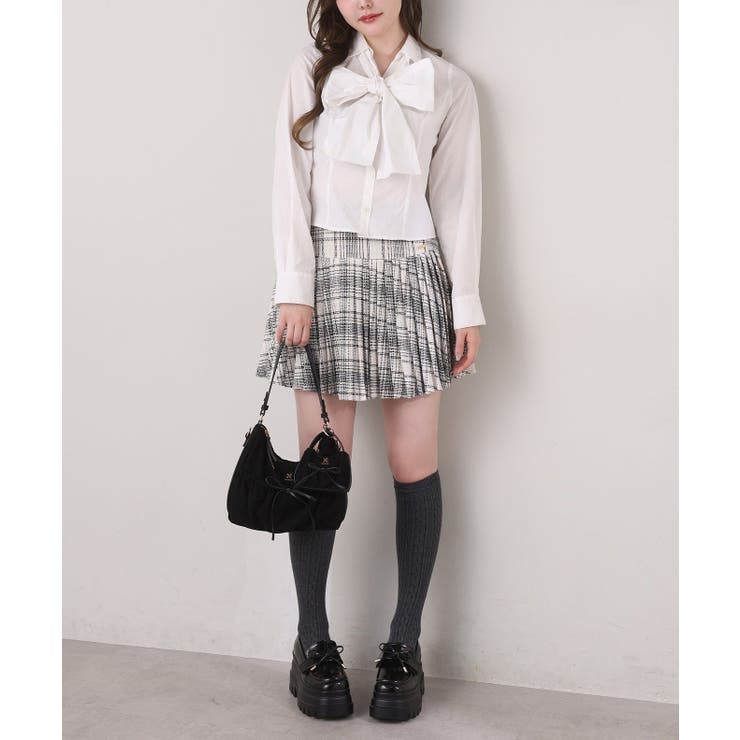 【one after another】【リボン取り外し可能】フロントギャザーボウ… | NICE CLAUP / OLIVE des OLIVE　OUTLET | 詳細画像27 