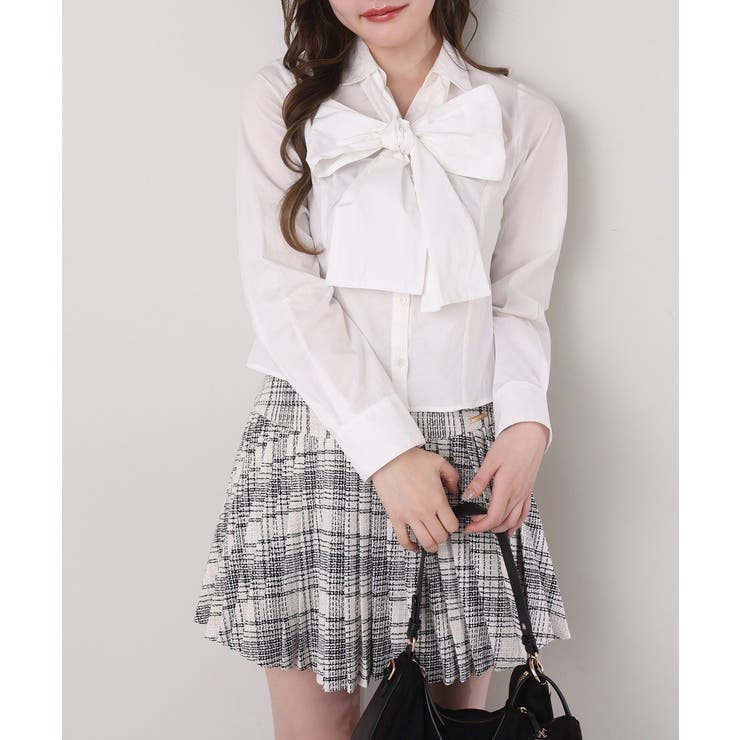 【one after another】【リボン取り外し可能】フロントギャザーボウ… | NICE CLAUP / OLIVE des OLIVE　OUTLET | 詳細画像29 