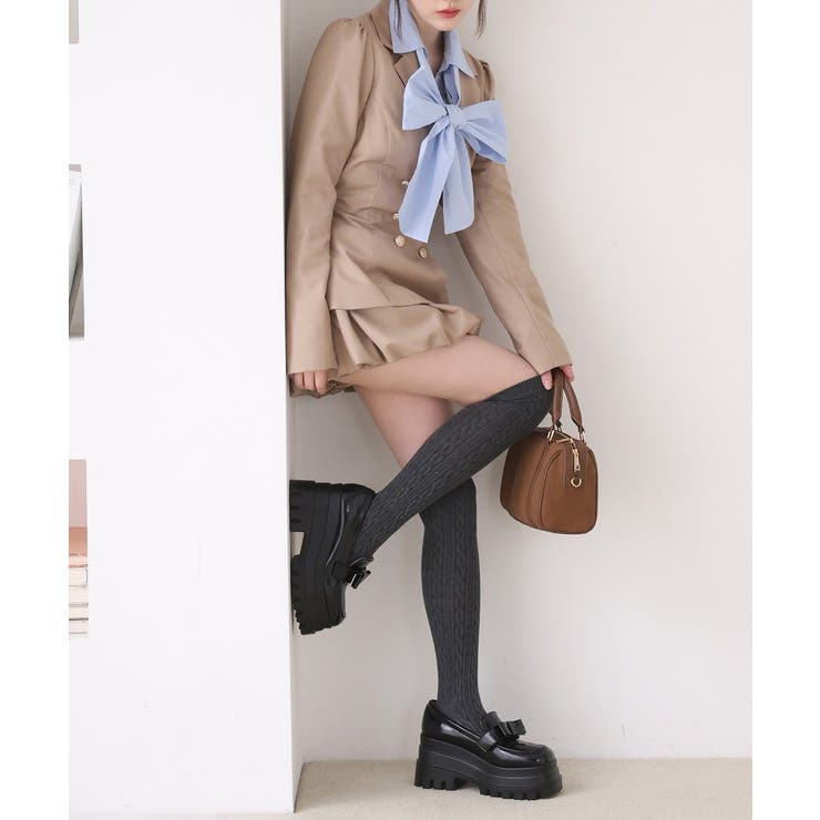 【one after another】【リボン取り外し可能】フロントギャザーボウ… | NICE CLAUP / OLIVE des OLIVE　OUTLET | 詳細画像50 
