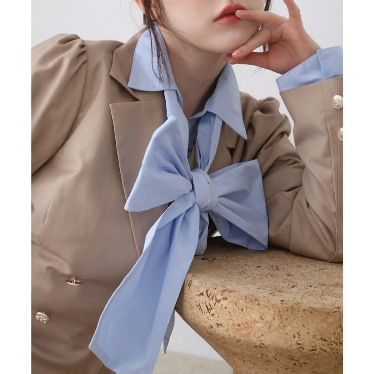 【one after another】【リボン取り外し可能】フロントギャザーボウ… | NICE CLAUP / OLIVE des OLIVE　OUTLET | 詳細画像52 