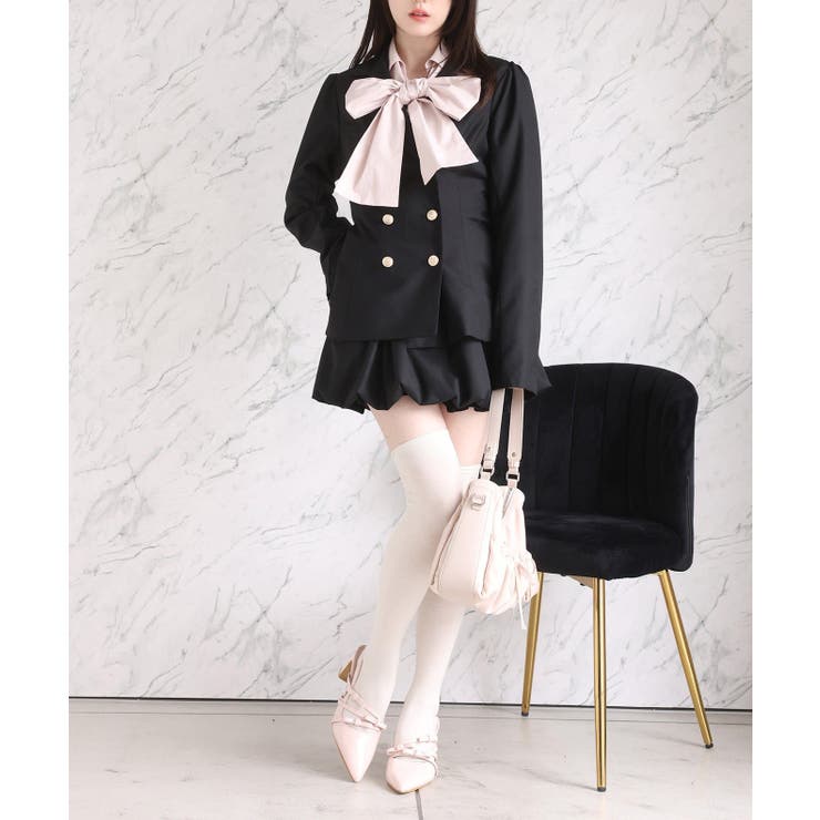 【one after another】【リボン取り外し可能】フロントギャザーボウ… | NICE CLAUP / OLIVE des OLIVE　OUTLET | 詳細画像74 