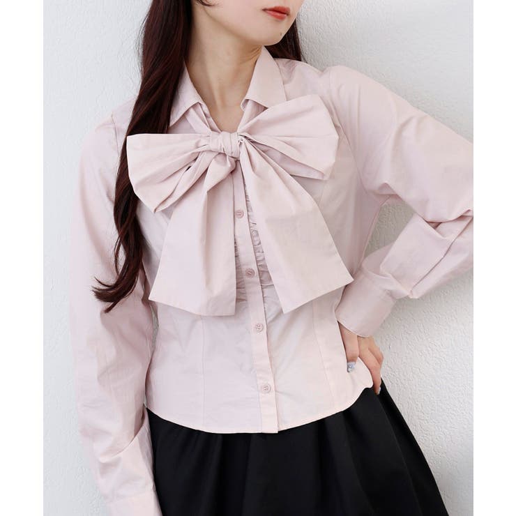 【one after another】【リボン取り外し可能】フロントギャザーボウ… | NICE CLAUP / OLIVE des OLIVE　OUTLET | 詳細画像81 