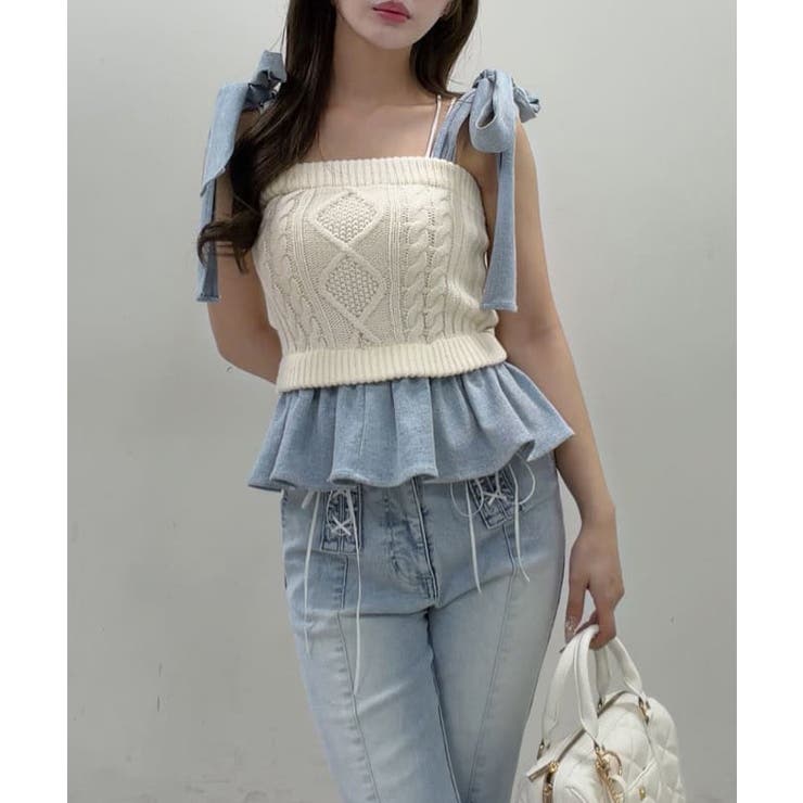 【one after another】【Denim | NICE CLAUP / OLIVE des OLIVE　OUTLET | 詳細画像1 