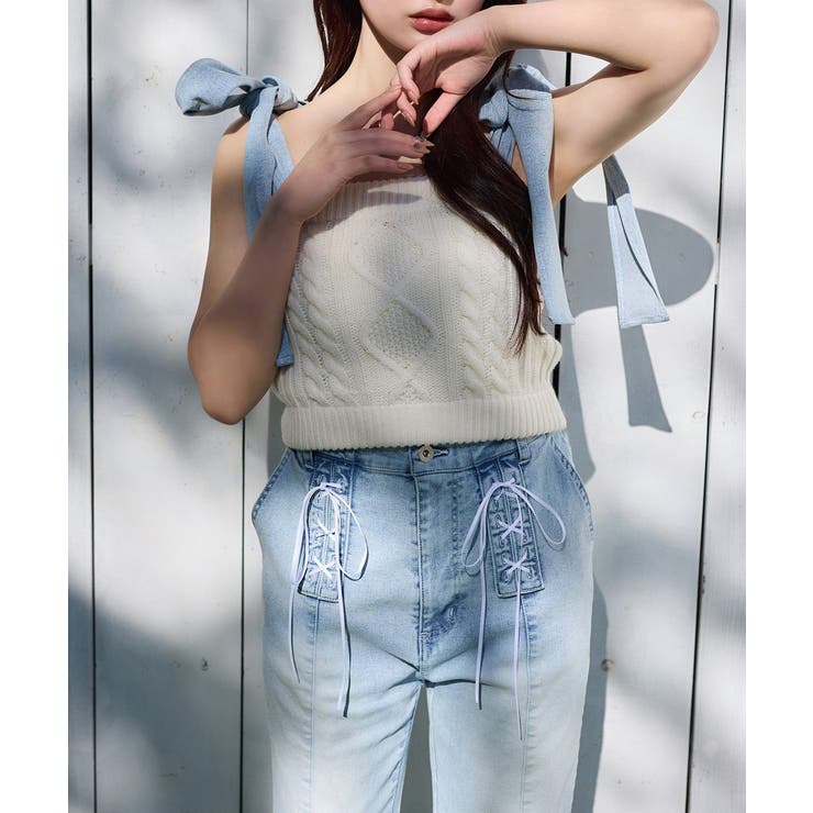 【one after another】【Denim | NICE CLAUP / OLIVE des OLIVE　OUTLET | 詳細画像21 