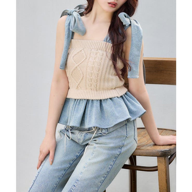 【one after another】【Denim | NICE CLAUP / OLIVE des OLIVE　OUTLET | 詳細画像39 