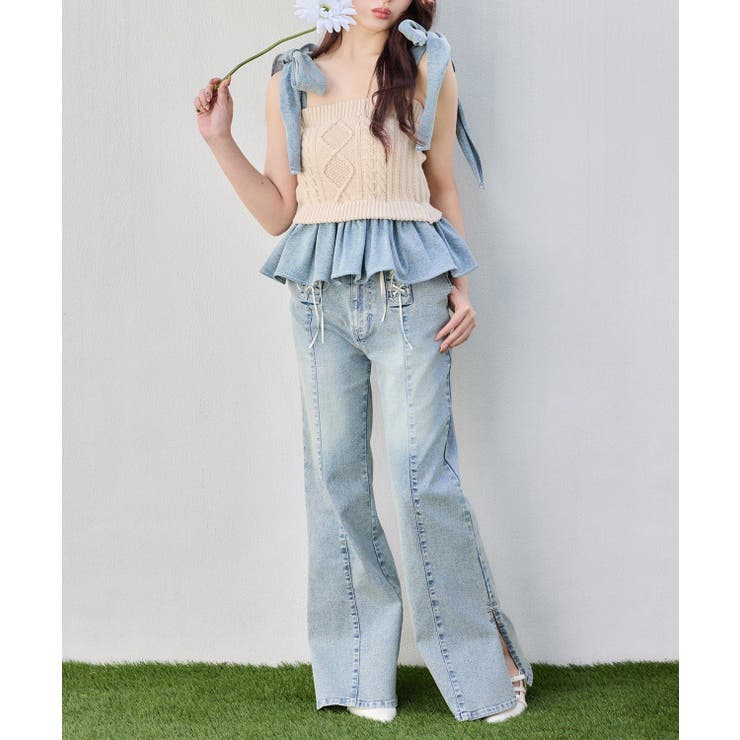 【one after another】【Denim | NICE CLAUP / OLIVE des OLIVE　OUTLET | 詳細画像41 