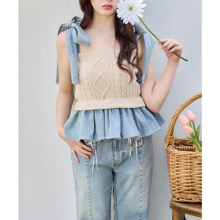 【one after another】【Denim | NICE CLAUP / OLIVE des OLIVE　OUTLET | 詳細画像44 