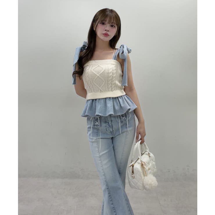 【one after another】【Denim | NICE CLAUP / OLIVE des OLIVE　OUTLET | 詳細画像6 