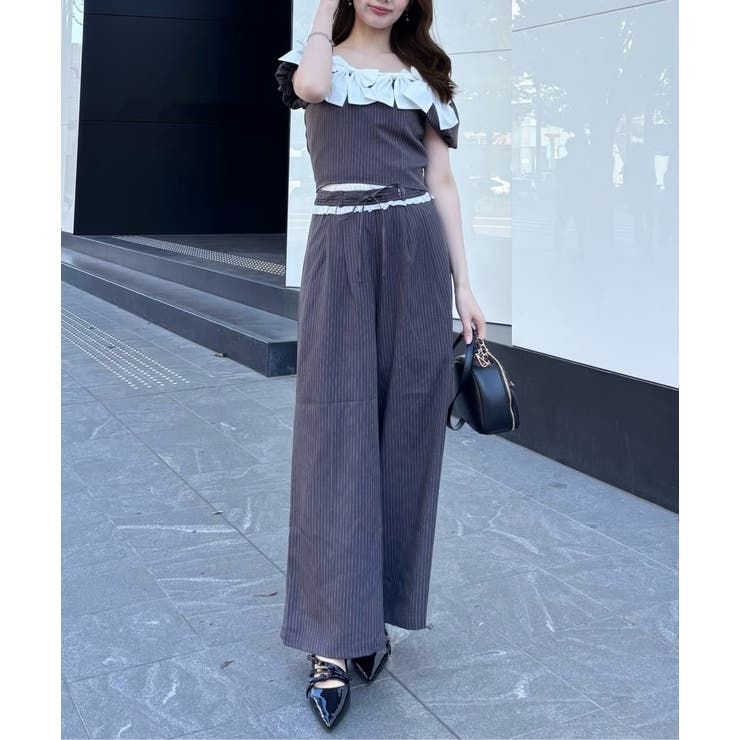 【one after another】ブラックリボンブラウス | NICE CLAUP / OLIVE des OLIVE　OUTLET | 詳細画像35 