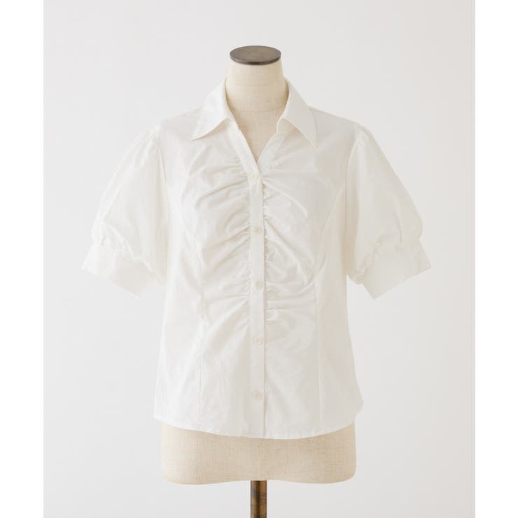 【one after another】半袖ボウタイブラウス | NICE CLAUP / OLIVE des OLIVE　OUTLET | 詳細画像22 