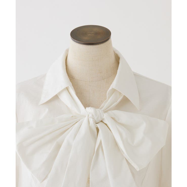 【one after another】半袖ボウタイブラウス | NICE CLAUP / OLIVE des OLIVE　OUTLET | 詳細画像25 