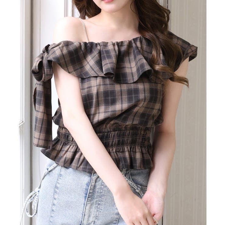 【one after another】ワンショルリボンブラウス | NICE CLAUP / OLIVE des OLIVE　OUTLET | 詳細画像8 