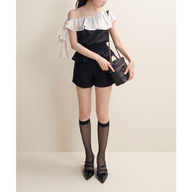 【one after another】ワンショルリボンブラウス | NICE CLAUP / OLIVE des OLIVE　OUTLET | 詳細画像29 