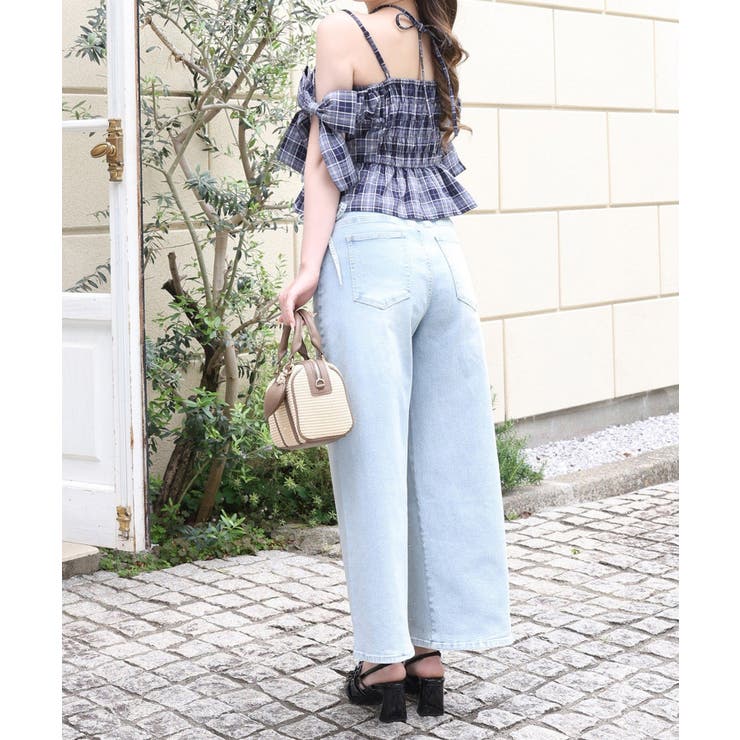 【one after another】サイドリボンオフショルブラウス | NICE CLAUP / OLIVE des OLIVE　OUTLET | 詳細画像20 