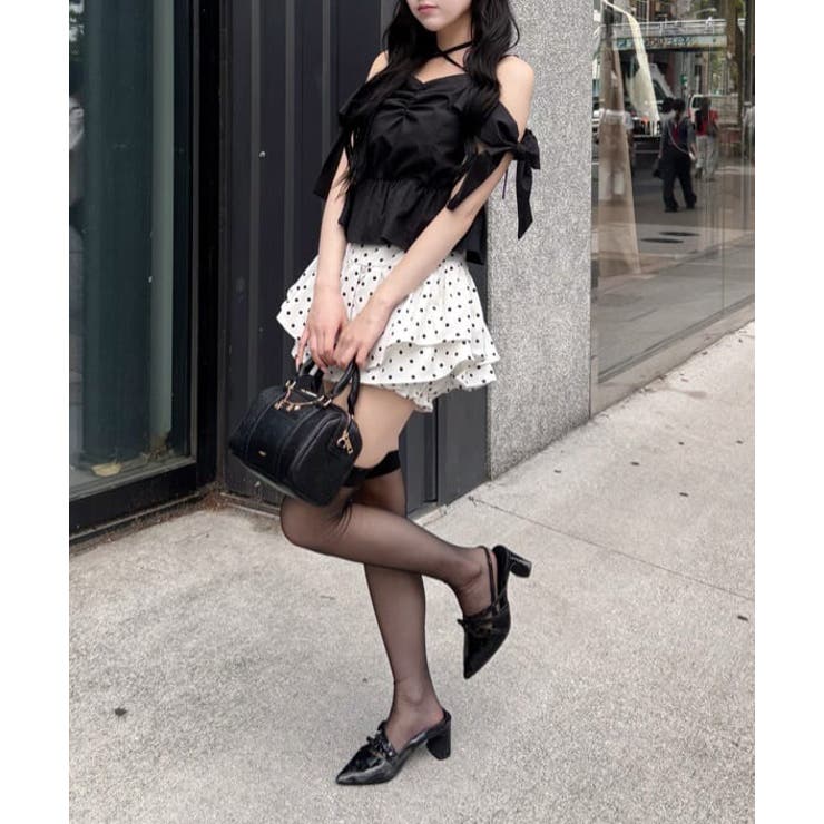 【one after another】サイドリボンオフショルブラウス | NICE CLAUP / OLIVE des OLIVE　OUTLET | 詳細画像43 