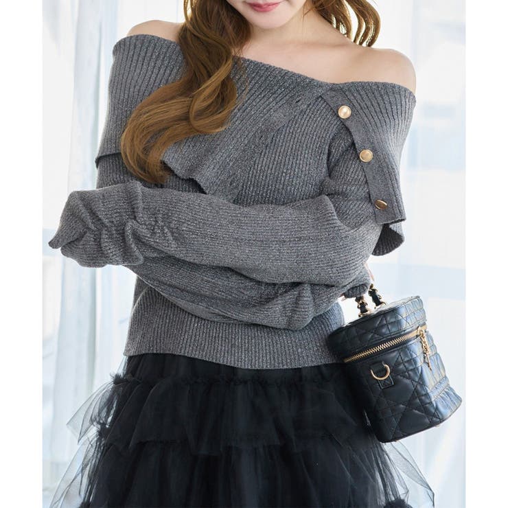 【one after another】オフショルニット | NICE CLAUP / OLIVE des OLIVE　OUTLET | 詳細画像17 