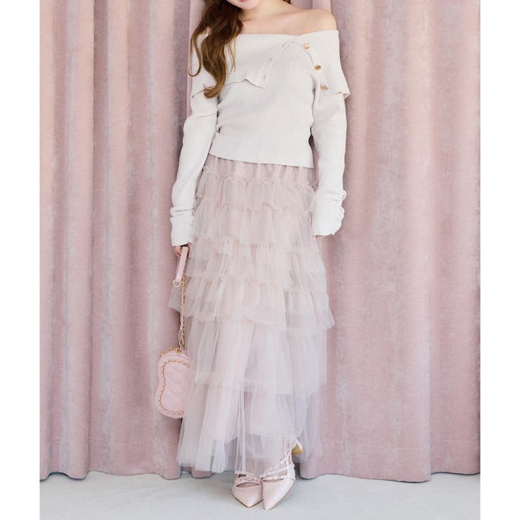 【one after another】オフショルニット | NICE CLAUP / OLIVE des OLIVE　OUTLET | 詳細画像11 