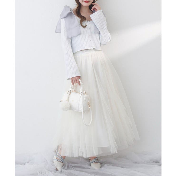 【one after another】キラキラボタンアイレットカーデ | NICE CLAUP / OLIVE des OLIVE　OUTLET | 詳細画像17 