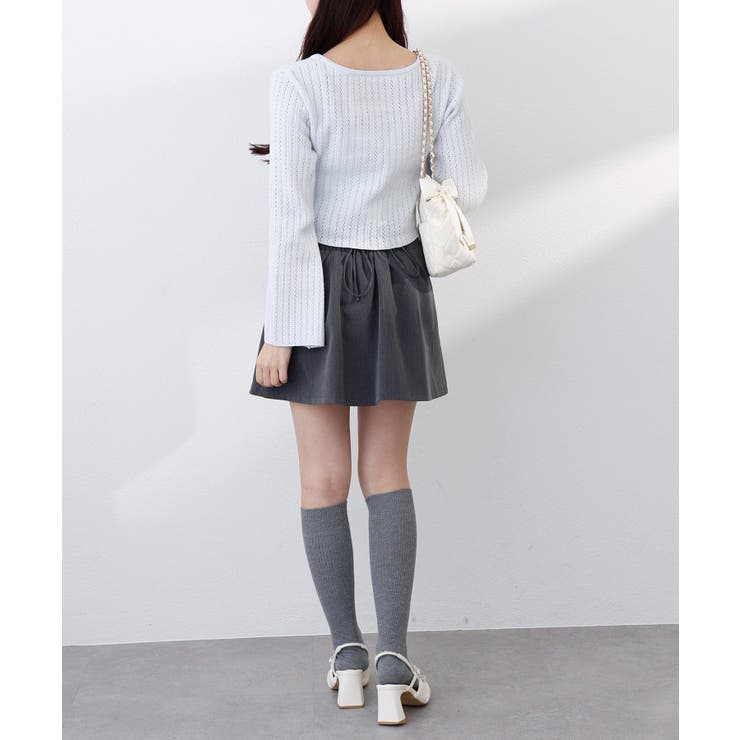 【one after another】キラキラボタンアイレットカーデ | NICE CLAUP / OLIVE des OLIVE　OUTLET | 詳細画像20 