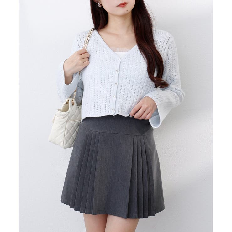 【one after another】キラキラボタンアイレットカーデ | NICE CLAUP / OLIVE des OLIVE　OUTLET | 詳細画像18 