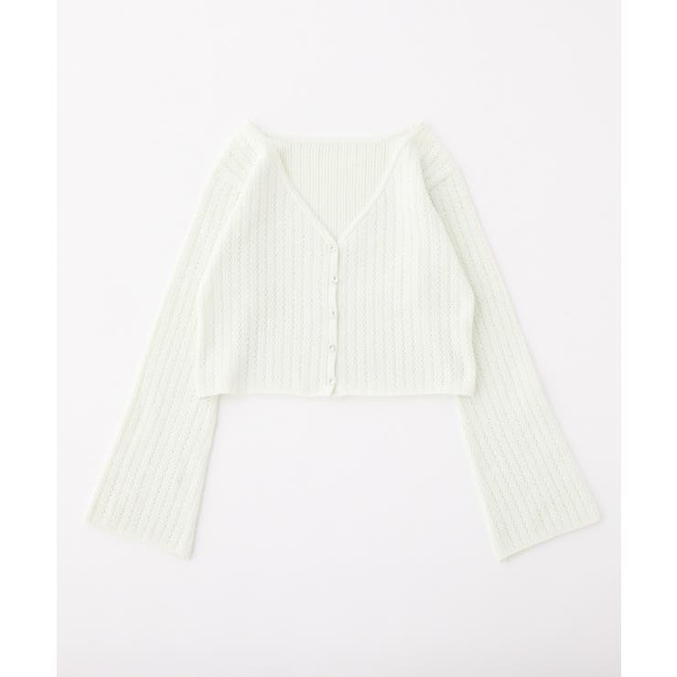 【one after another】キラキラボタンアイレットカーデ | NICE CLAUP / OLIVE des OLIVE　OUTLET | 詳細画像26 