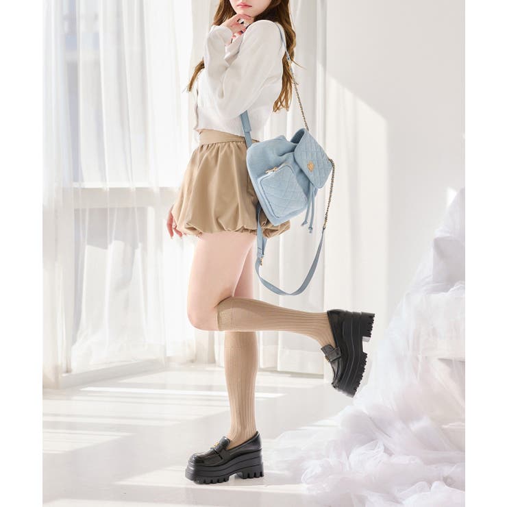 【one after another】配色襟付きニット | NICE CLAUP / OLIVE des OLIVE　OUTLET | 詳細画像7 