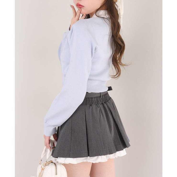 【one after another】配色襟付きニット | NICE CLAUP / OLIVE des OLIVE　OUTLET | 詳細画像53 