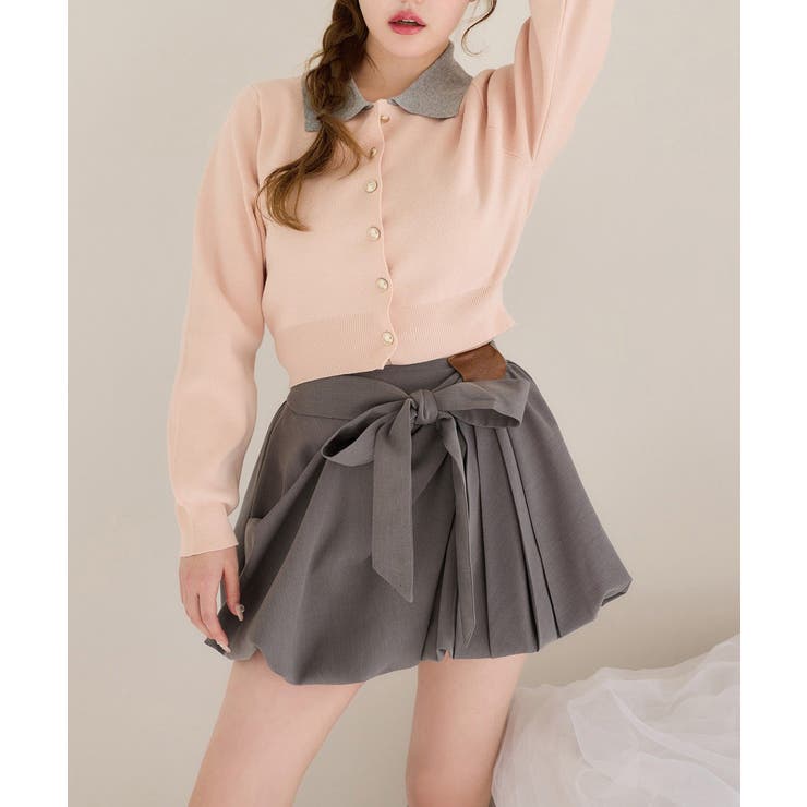 【one after another】配色襟付きニット | NICE CLAUP / OLIVE des OLIVE　OUTLET | 詳細画像62 