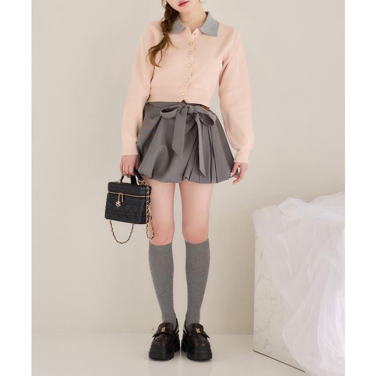 【one after another】配色襟付きニット | NICE CLAUP / OLIVE des OLIVE　OUTLET | 詳細画像66 