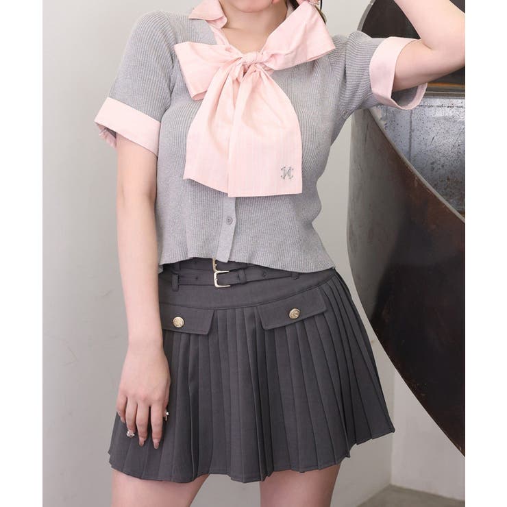 【one after another】ビッグリボンドッキングニット | NICE CLAUP / OLIVE des OLIVE　OUTLET | 詳細画像11 