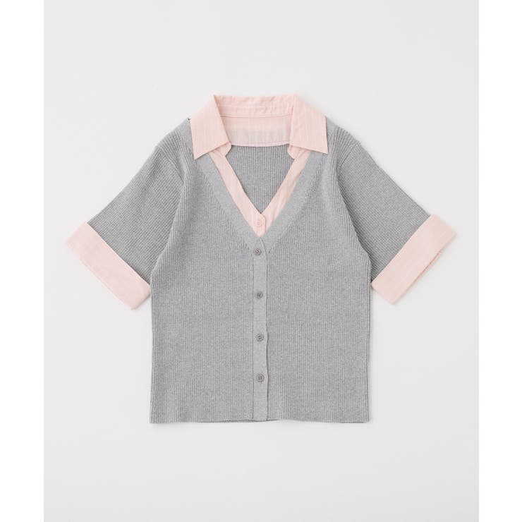 【one after another】ビッグリボンドッキングニット | NICE CLAUP / OLIVE des OLIVE　OUTLET | 詳細画像8 