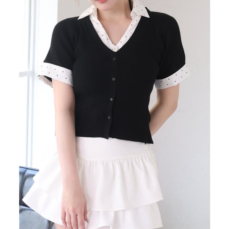 【one after another】ビッグリボンドッキングニット | NICE CLAUP / OLIVE des OLIVE　OUTLET | 詳細画像28 