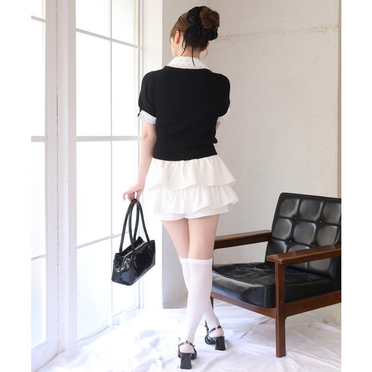【one after another】ビッグリボンドッキングニット | NICE CLAUP / OLIVE des OLIVE　OUTLET | 詳細画像26 