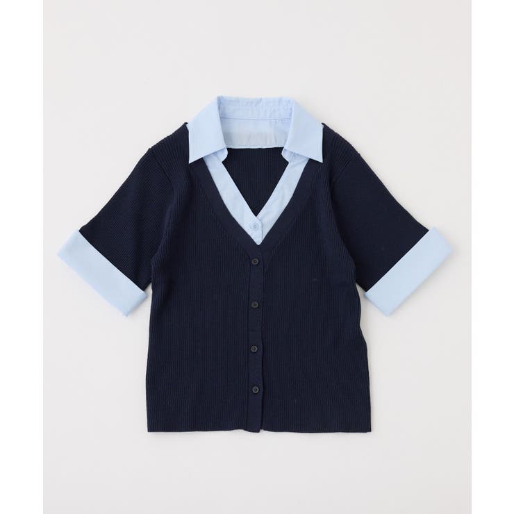 【one after another】ビッグリボンドッキングニット | NICE CLAUP / OLIVE des OLIVE　OUTLET | 詳細画像14 