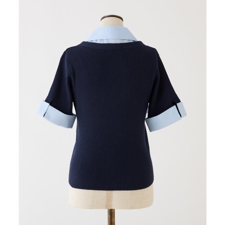 【one after another】ビッグリボンドッキングニット | NICE CLAUP / OLIVE des OLIVE　OUTLET | 詳細画像31 