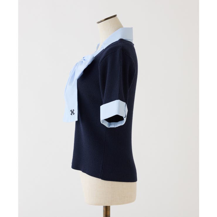 【one after another】ビッグリボンドッキングニット | NICE CLAUP / OLIVE des OLIVE　OUTLET | 詳細画像30 