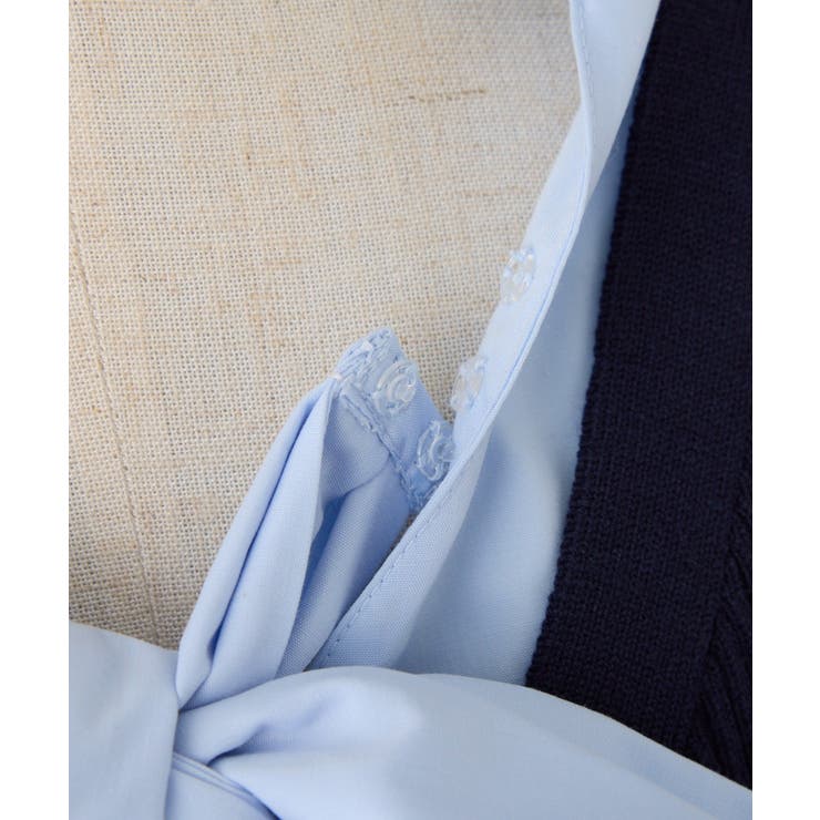 【one after another】ビッグリボンドッキングニット | NICE CLAUP / OLIVE des OLIVE　OUTLET | 詳細画像35 