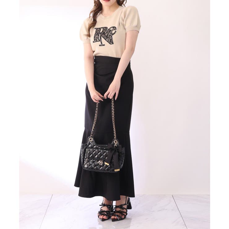 【one after another】キルトロゴニット | NICE CLAUP / OLIVE des OLIVE　OUTLET | 詳細画像12 