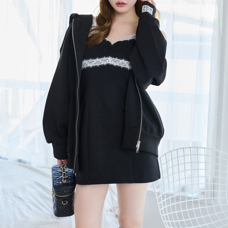 【one after another】【セットアップ可能】ビッグシルエットパーカ | NICE CLAUP / OLIVE des OLIVE　OUTLET | 詳細画像17 