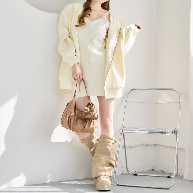 【one after another】【セットアップ可能】ビッグシルエットパーカ | NICE CLAUP / OLIVE des OLIVE　OUTLET | 詳細画像7 