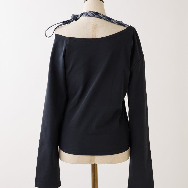 【one after another】リボンタイ ワンショルカットトップス | NICE CLAUP / OLIVE des OLIVE　OUTLET | 詳細画像27 